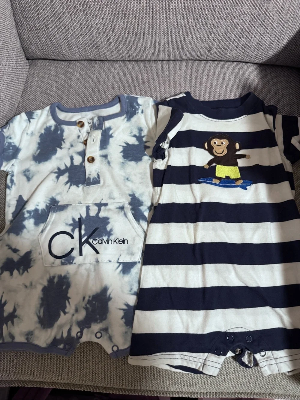 Baby Boy Romper Bundle. Set of 2